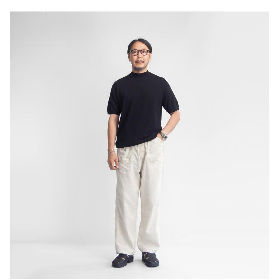 OMNIGOD オムニゴッド リネンコットンツイル PWイージーパンツ