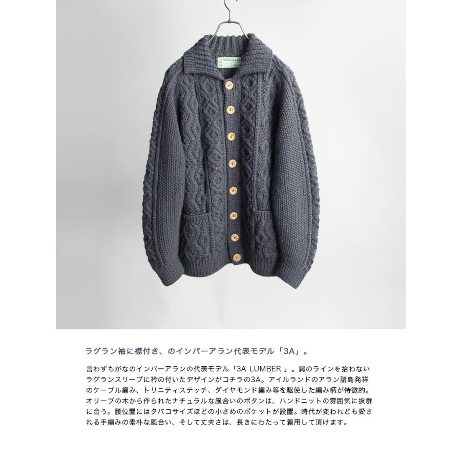 INVERALLAN（インバーアラン） INVERALLAN 3A ARAN ハンドニットウール