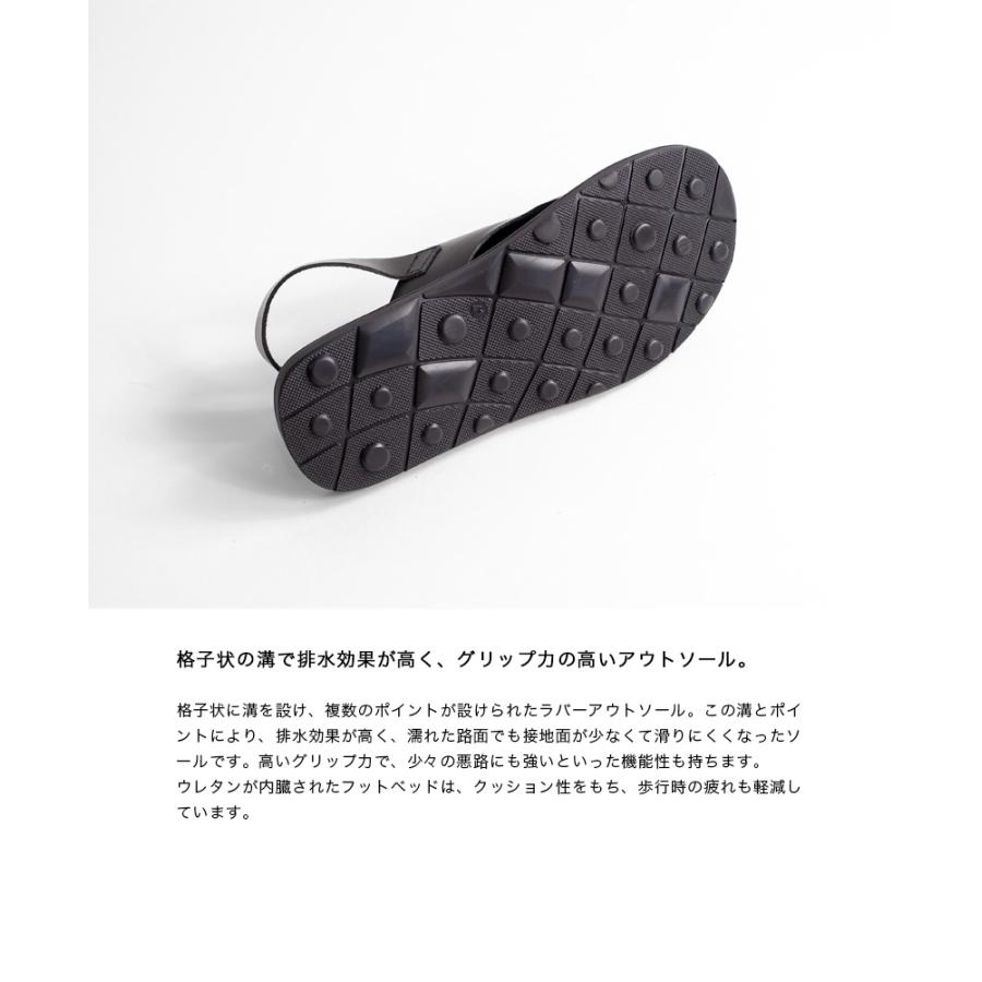 ANTICHI ROMANI アンティーキロマーニ ベルトストラップレザーサンダル