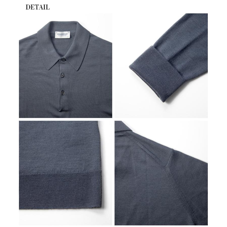 JOHN SMEDLEY 【セール価格】 ジョンスメドレー DORSET 長袖 JOHN SMEDLEY 【セール価格】 ジョンスメドレー DORSET 長袖