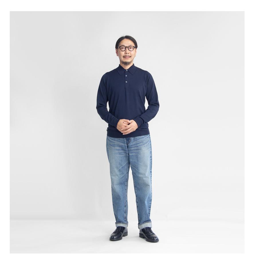 JOHN SMEDLEY 【セール価格】 ジョンスメドレー DORSET 長袖 JOHN SMEDLEY 【セール価格】 ジョンスメドレー DORSET 長袖