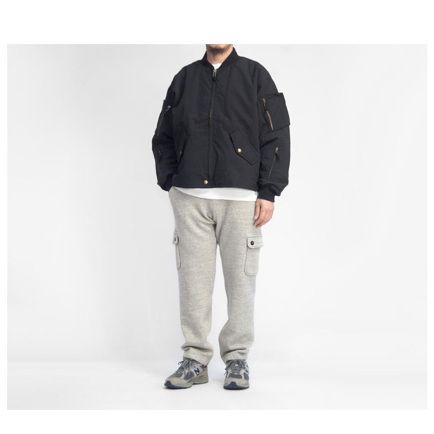 KMRii ケムリ 上質 スウェット ボンテージ カーゴパンツ ブラック 黒 KMRii ケムリ 上質 スウェット ボンテージ カーゴパンツ ブラック 黒