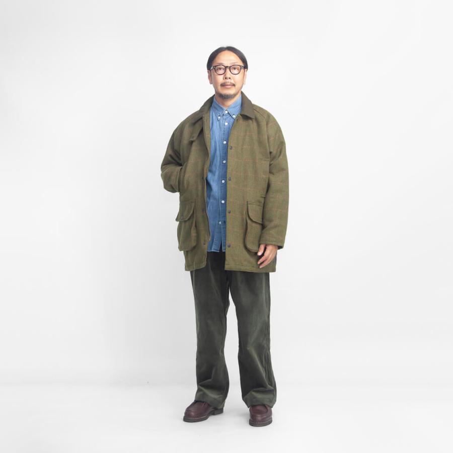 ロックオール ROCKALL ツイード ハンティングジャケット 中綿 メンズ