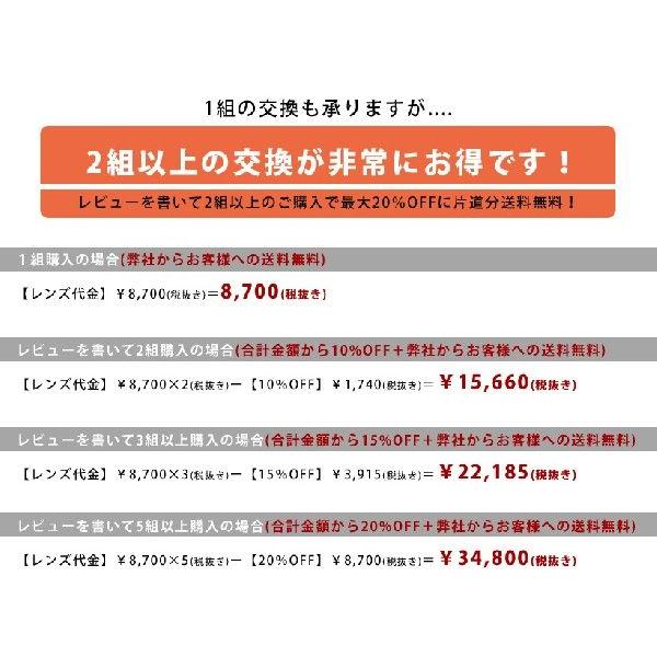 メガネレンズ交換/1.74極薄型非球面度付きレンズ : MARC ARROWS(マーク