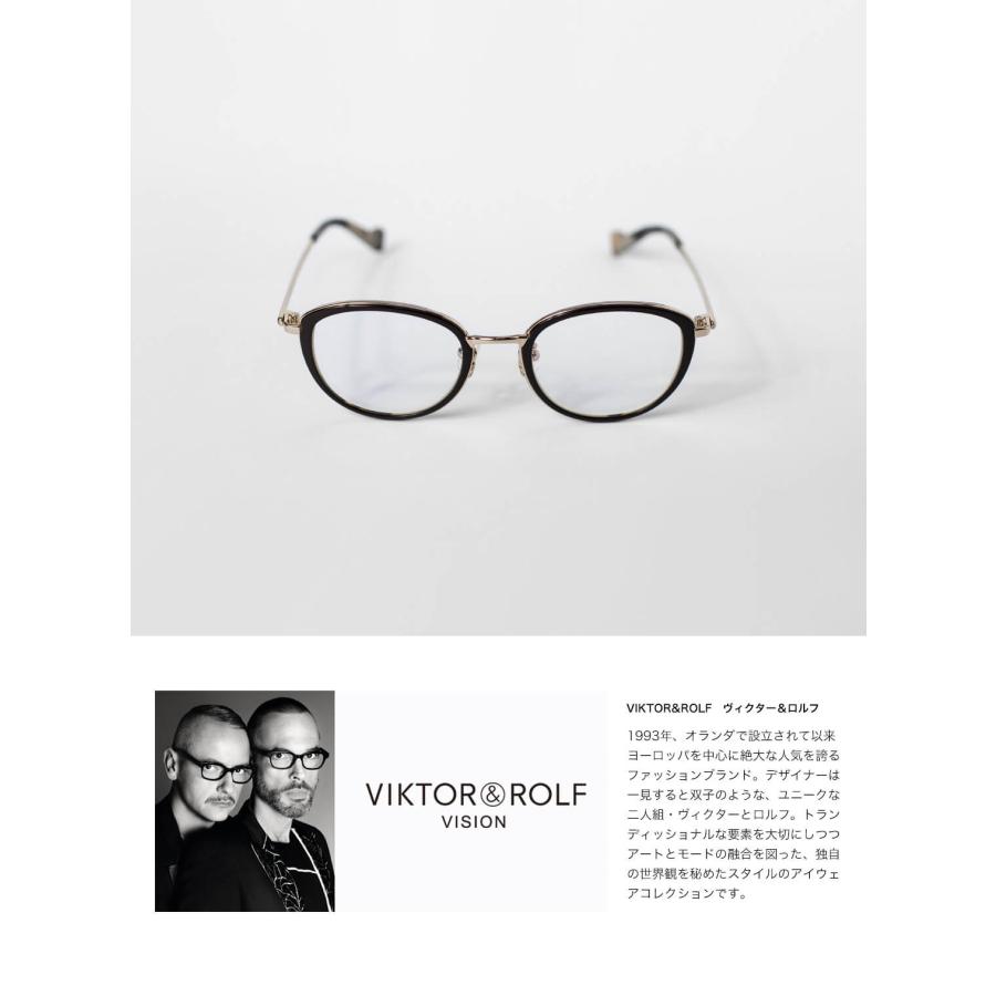 VIKTOR&ROLF メガネ70-0205-1度人 415C VIKTOR&ROLF メガネ70-0205-1度