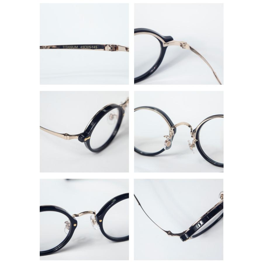 ラウンドフレーム 丸めがね コンビ 丹羽雅彦 THE291 NM-141 日本製