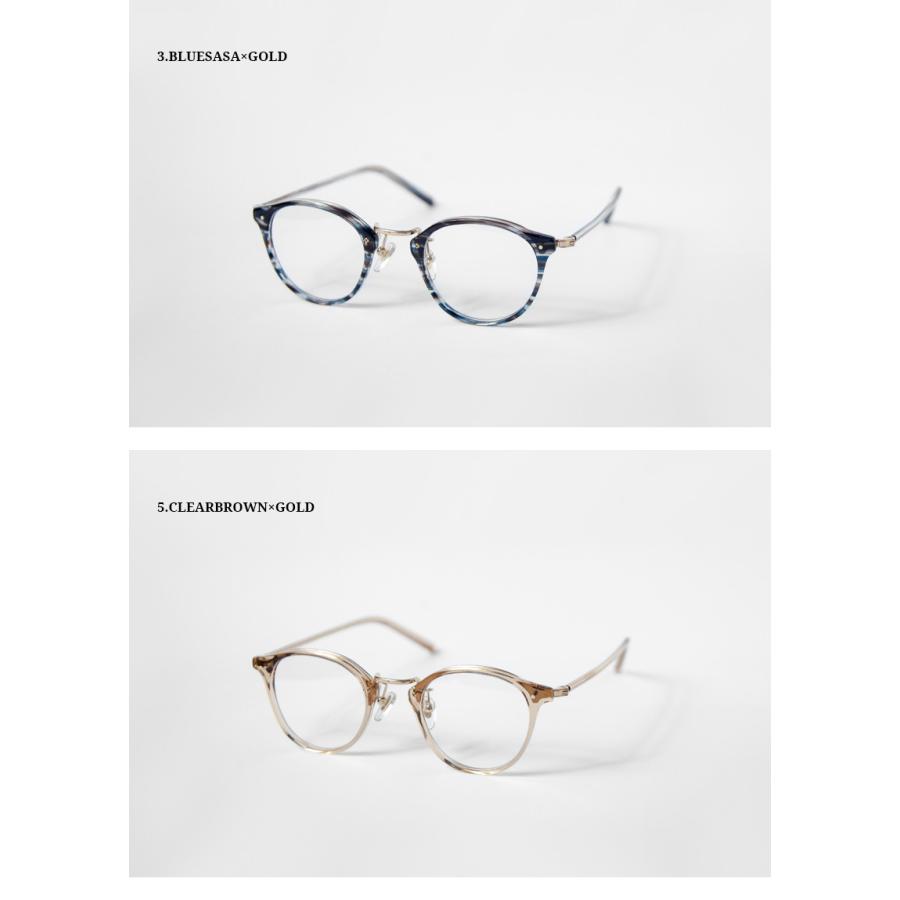 越前國甚六作 コンビネーション ボストンフレーム EZ-021 日本製