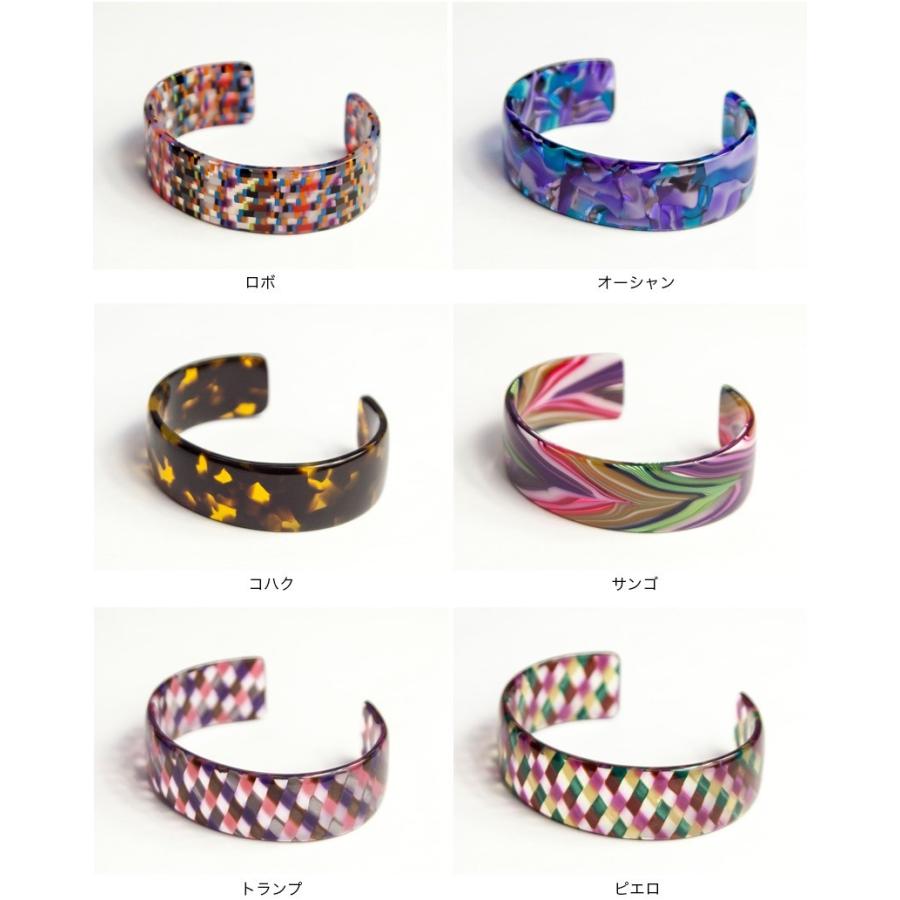 バングル　腕輪　カラフル　マルチカラー バングル アセテート カラフル レディース : MARC ARROWS(マーク