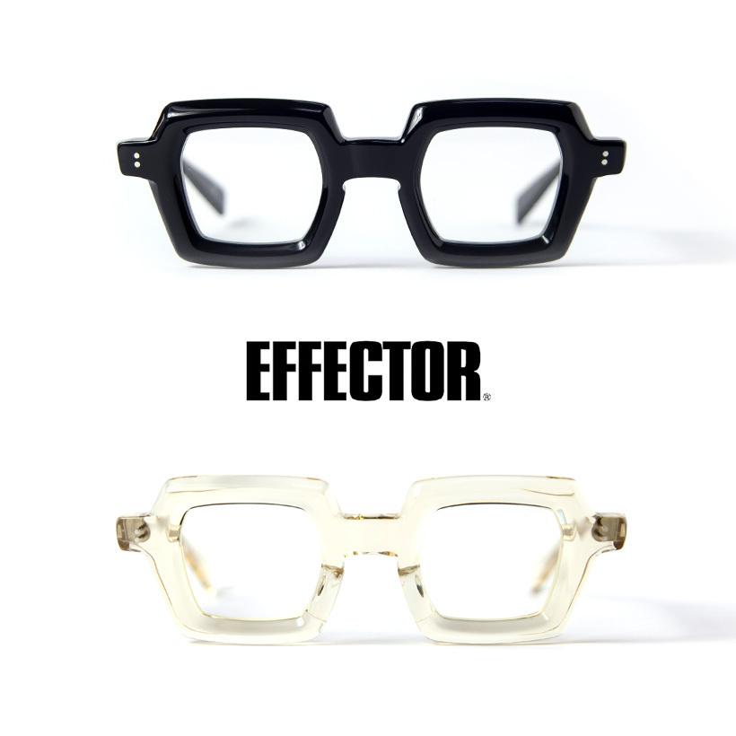 EFFECTOR エフェクター ハープ HARP スクエアフレーム メガネ 伊達 度  