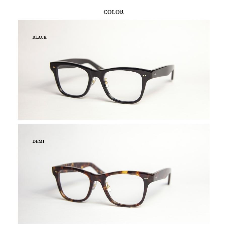 2ピン ウェリントン セルロイド 日本製 鯖江 メガネ 度付き 伊達  