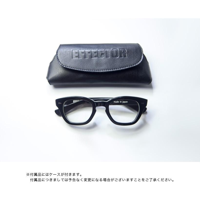 EFFECTOR エフェクター Hook フック ウェリントン メガネ 伊達 度付き 