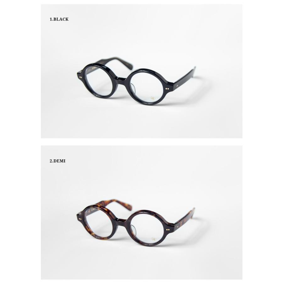 金縁メガネ ラウンドフレーム セルロイド 10金 金治郎 THE291 MK-035 日本製 鯖江