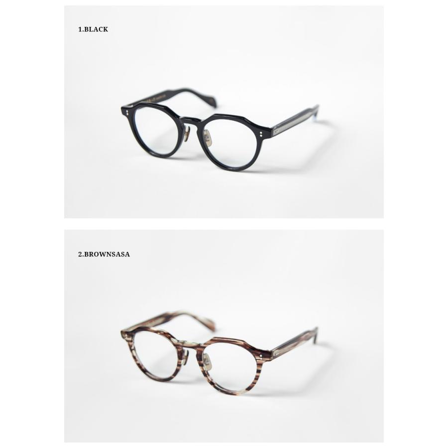 内藤熊八作 ボストンフレーム クラウンパント N-106 日本製 鯖江