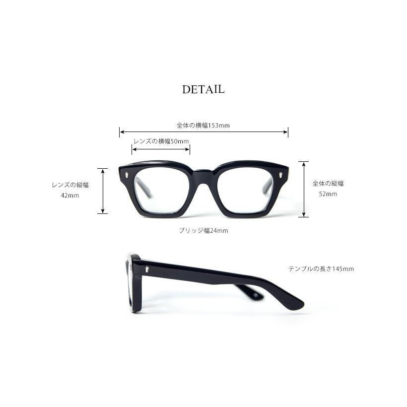 EFFECTOR（エフェクター） プレスト PRESTO スクエアフレーム メガネ