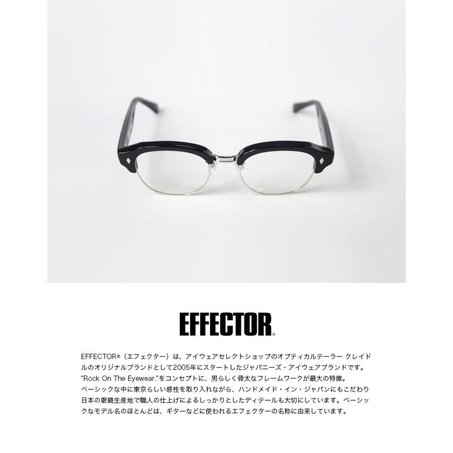 EFFECTOR エフェクター reed リード サーモント ブロウ メガネ