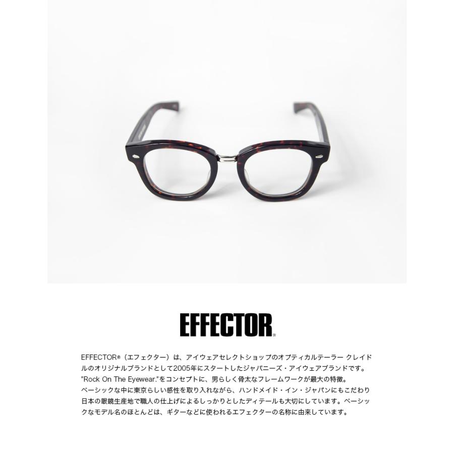 EFFECTOR（エフェクター） ウェリントンフレーム コンビネーション