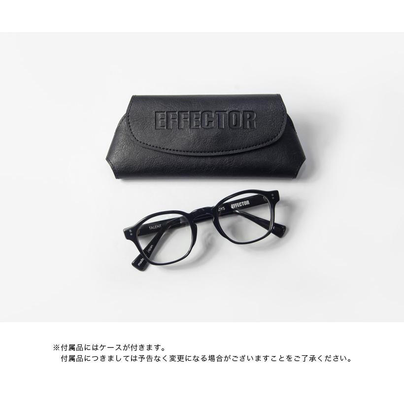 EFFECTOR x THE NERDYS コラボフレーム 新品未使用品 EFFECTOR（エフェクター） タレント TALENT スクエアフレーム ザ ナー