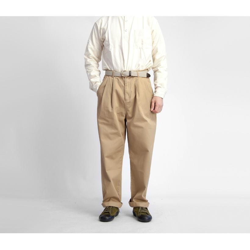 ハブアグッドデイ have a good day ワイドチノパンツ タック ハブアグッドデイ have a good day ワイドチノパンツ タック