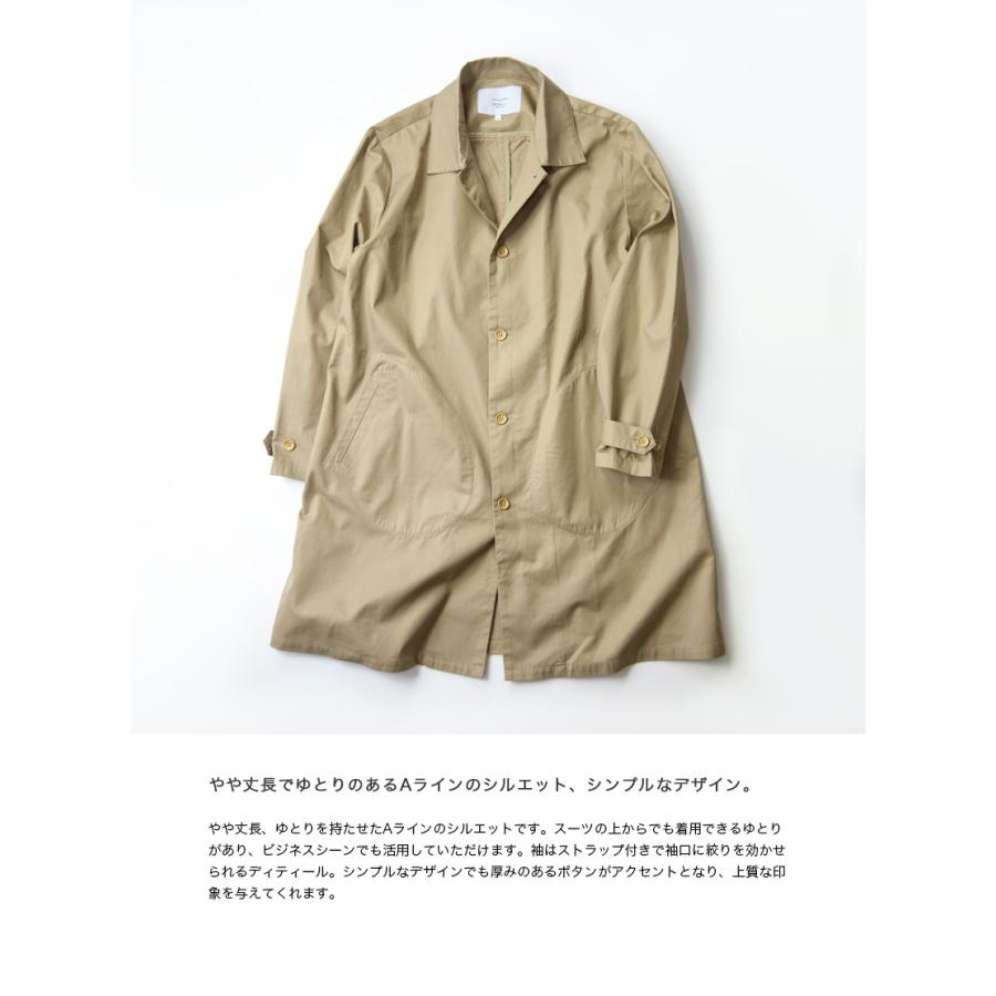 ハブアグッドデイ Have A Good Day ステンカラーコート スプリングコート 60双糸コットンツイル 日本製 メンズ Hgd 080 Marc Arrows マークアローズ 通販 Yahoo ショッピング