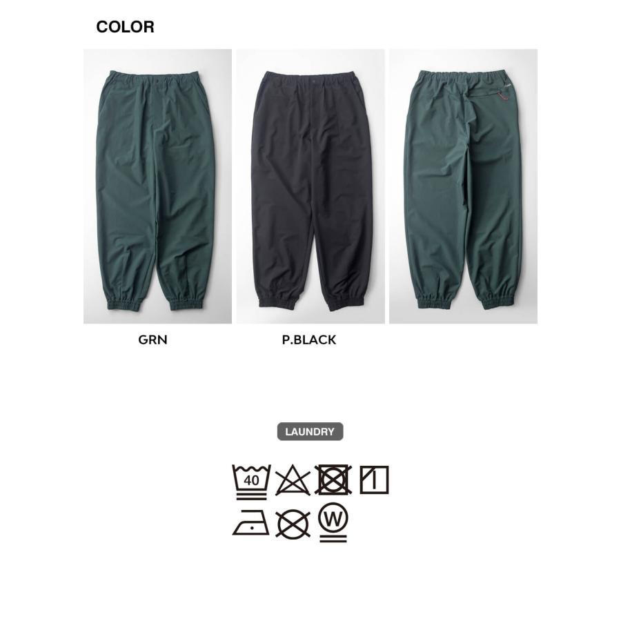 ナンガ NANGA DOTAIR COMFY ドットエアコンフィー ジョガーパンツ メンズの画像