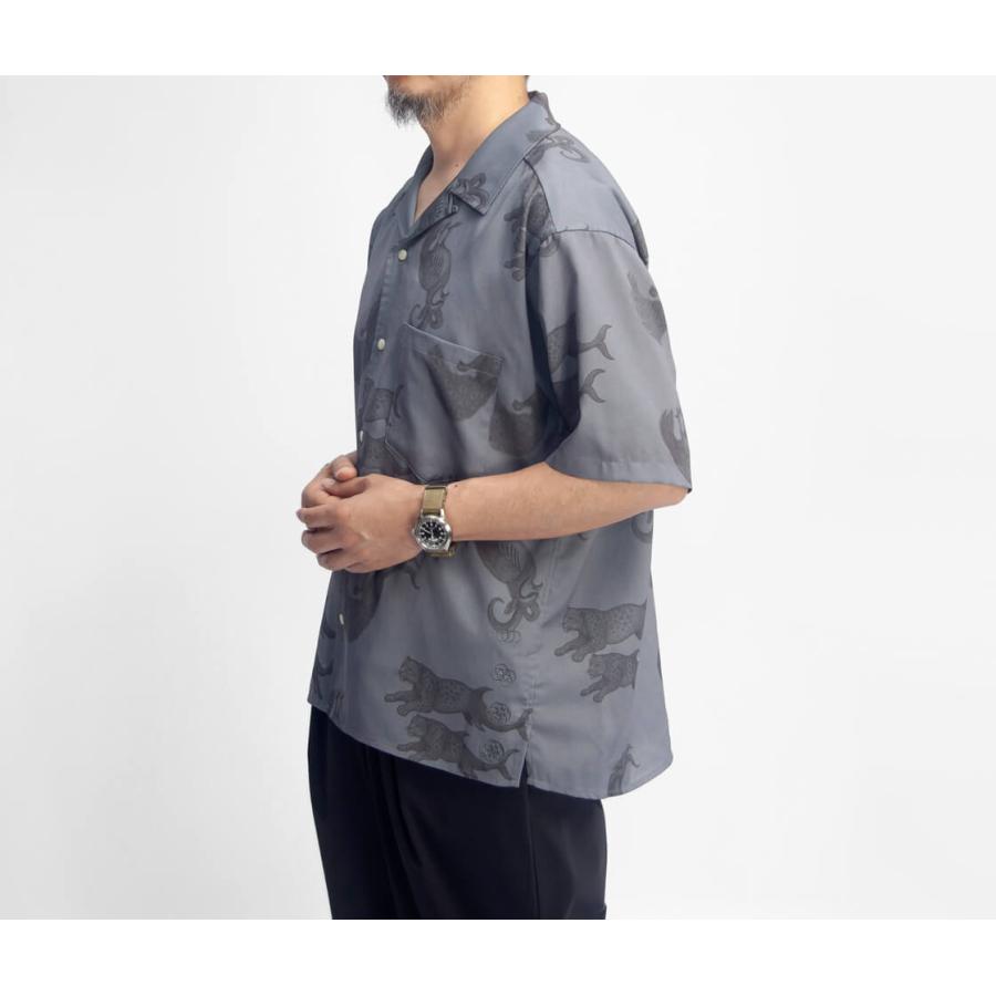 NANGA（ナンガ） NANGA HOLI サルーシャツ SALUD SHIRT オープンカラー