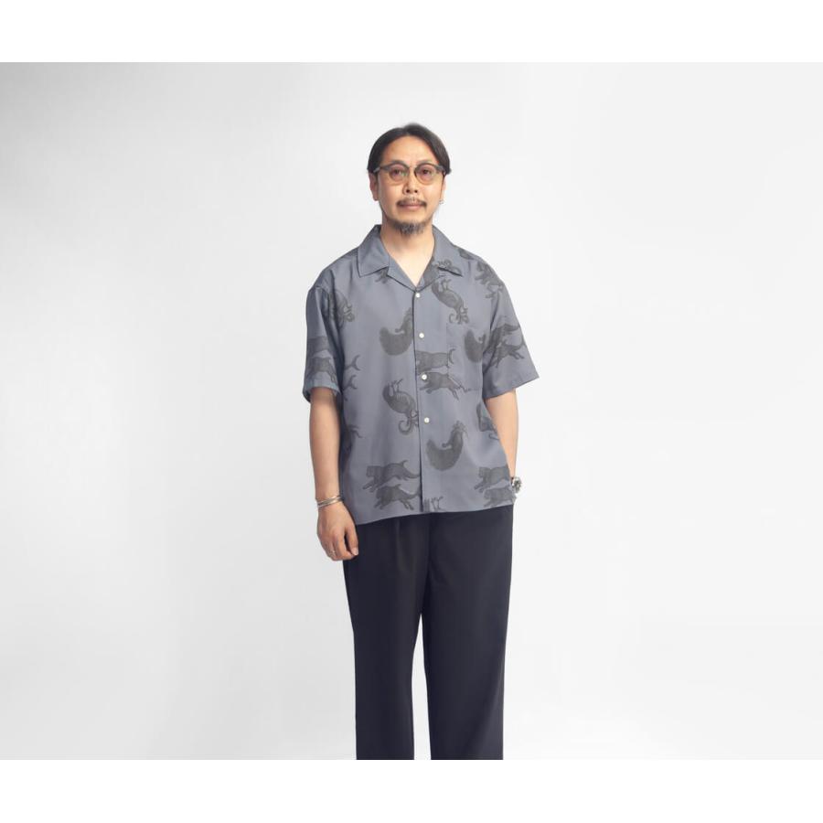 NANGA（ナンガ） NANGA HOLI サルーシャツ SALUD SHIRT オープンカラー