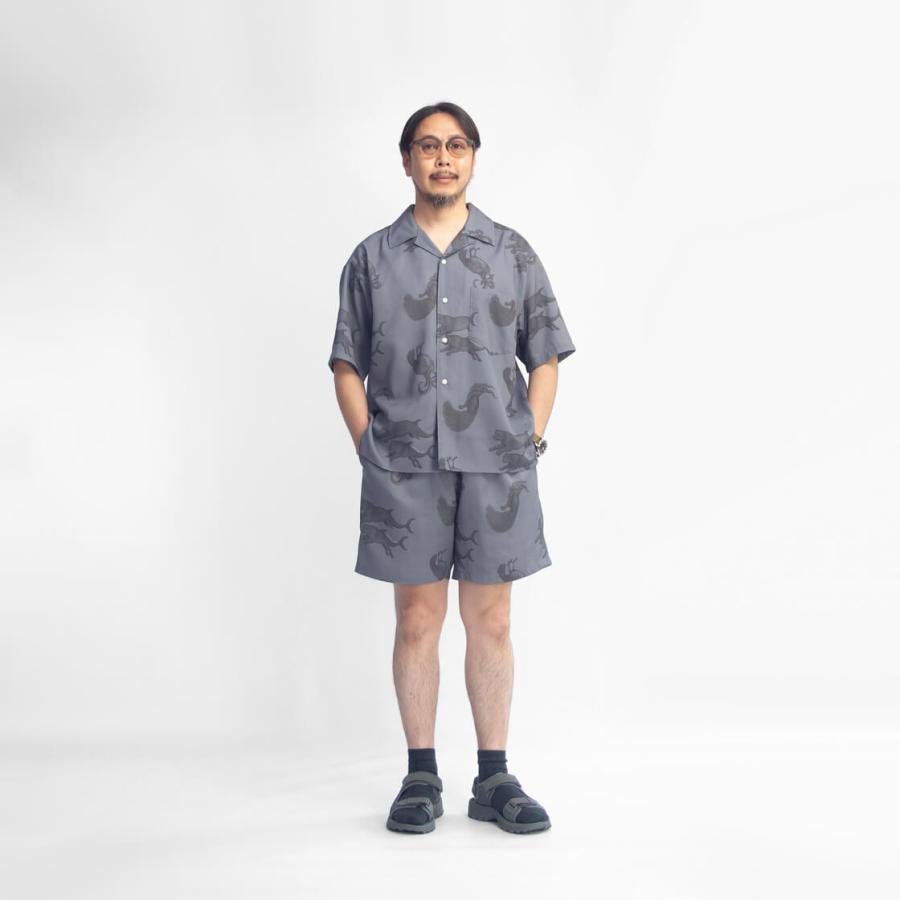 NANGA（ナンガ） NANGA HOLI サルーシャツ SALUD SHIRT オープンカラー