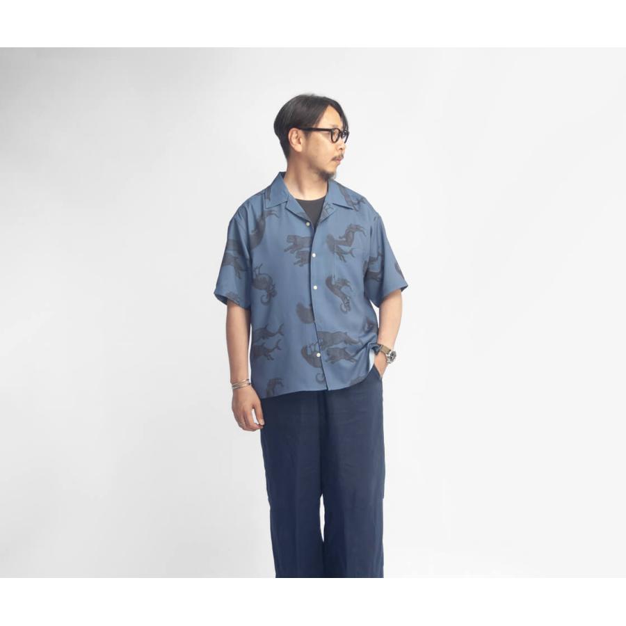 NANGA（ナンガ） NANGA HOLI サルーシャツ SALUD SHIRT オープンカラー