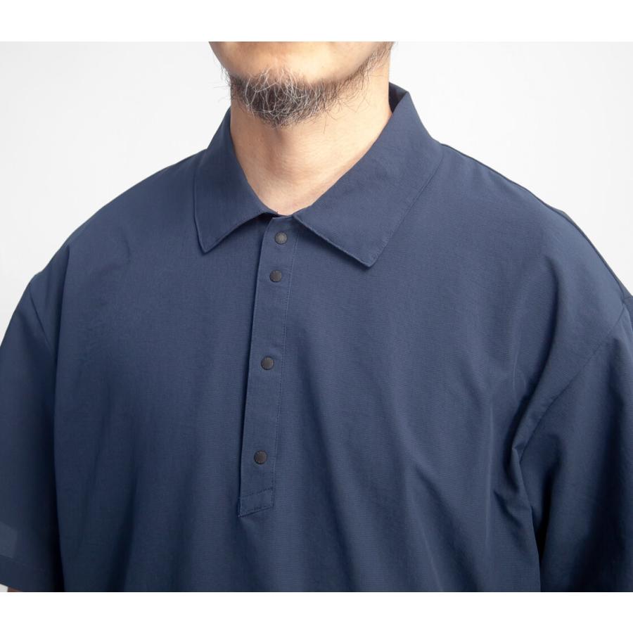 NANGA（ナンガ） NANGA DOTAIR COMFY POLO SHIRT ドットエアコンフィー