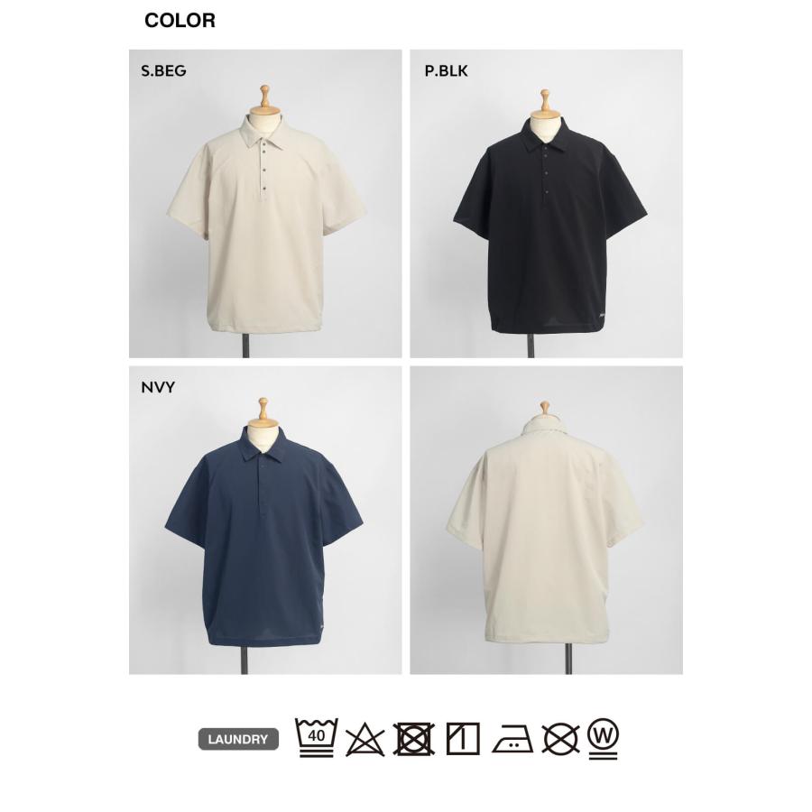 NANGA（ナンガ） NANGA DOTAIR COMFY POLO SHIRT ドットエアコンフィー