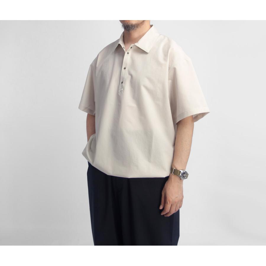 NANGA（ナンガ） NANGA DOTAIR COMFY POLO SHIRT ドットエアコンフィー