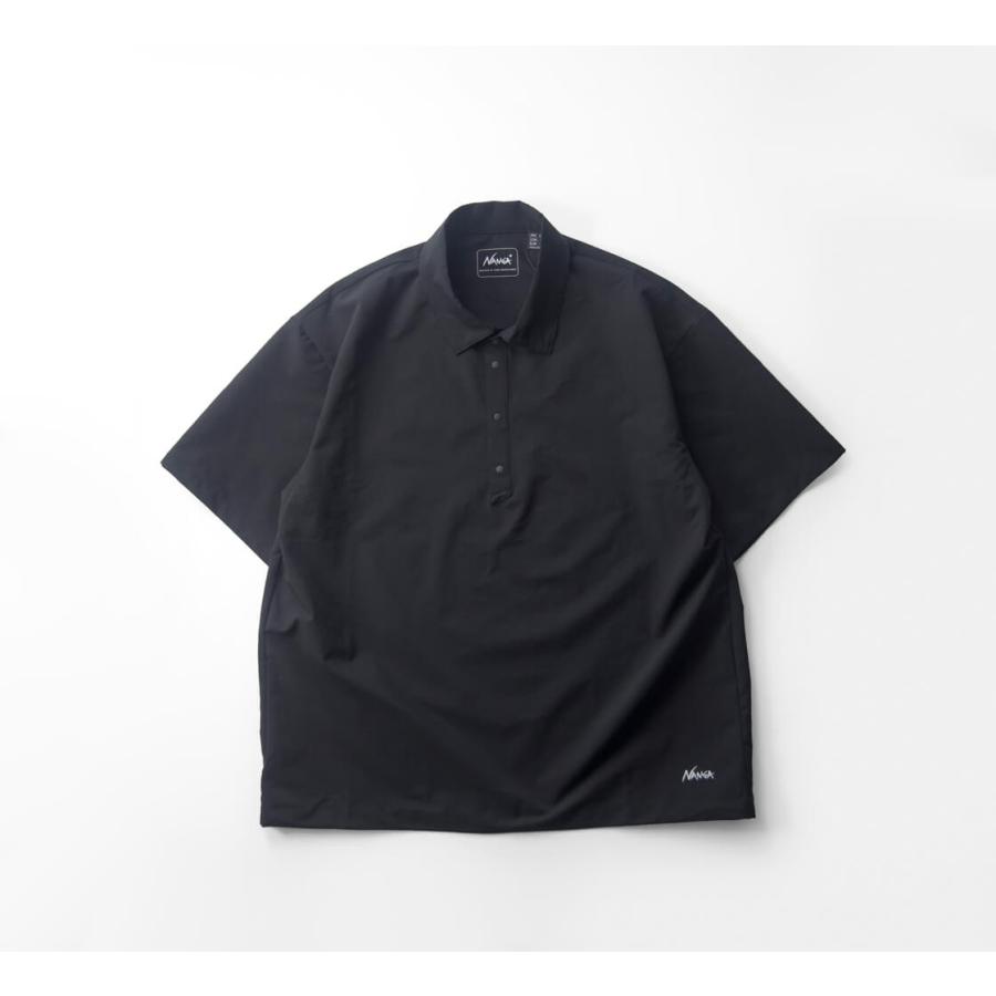 NANGA（ナンガ） NANGA DOTAIR COMFY POLO SHIRT ドットエアコンフィー
