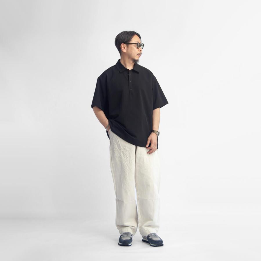NANGA（ナンガ） NANGA DOTAIR COMFY POLO SHIRT ドットエアコンフィー