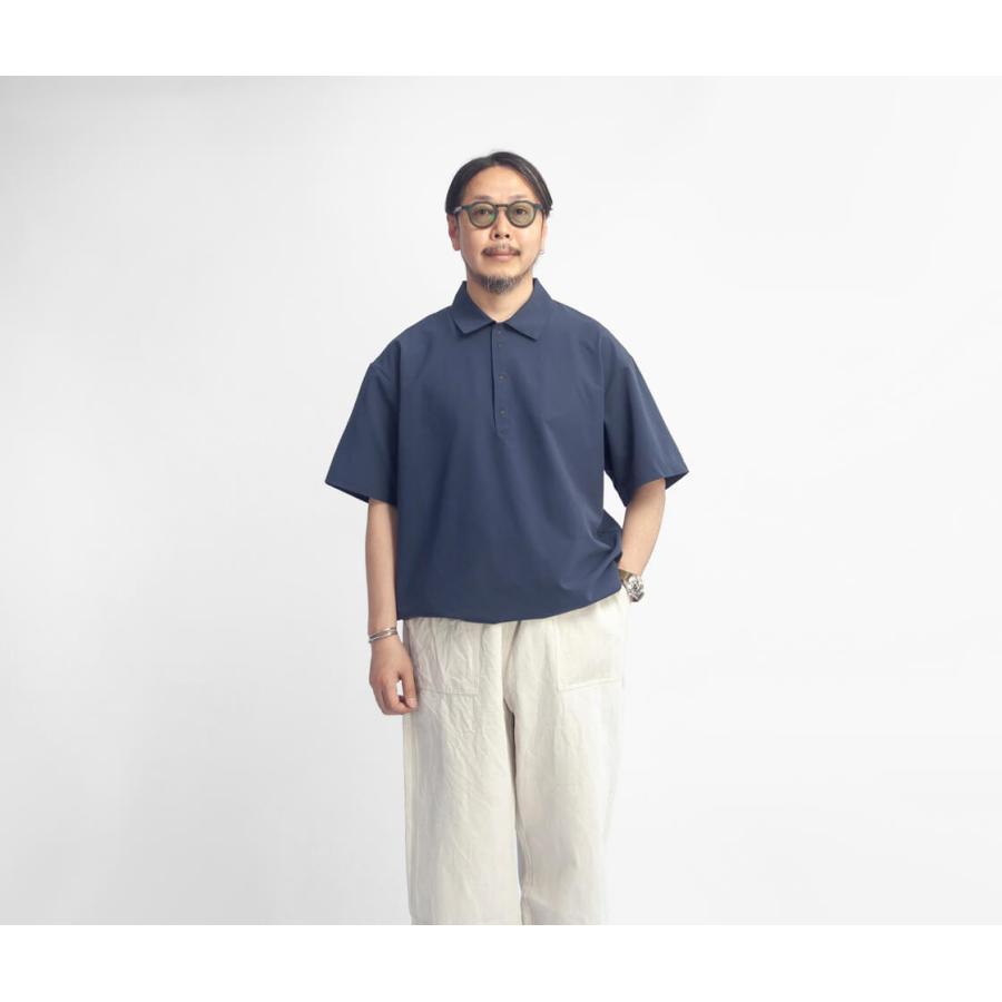 NANGA（ナンガ） NANGA DOTAIR COMFY POLO SHIRT ドットエアコンフィー