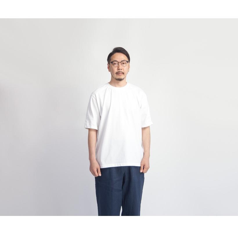 【セール価格】 お日さまお月さまTシャツ バックプリント スプリットラグラン 日本製 無地 メンズ｜marcarrows｜07