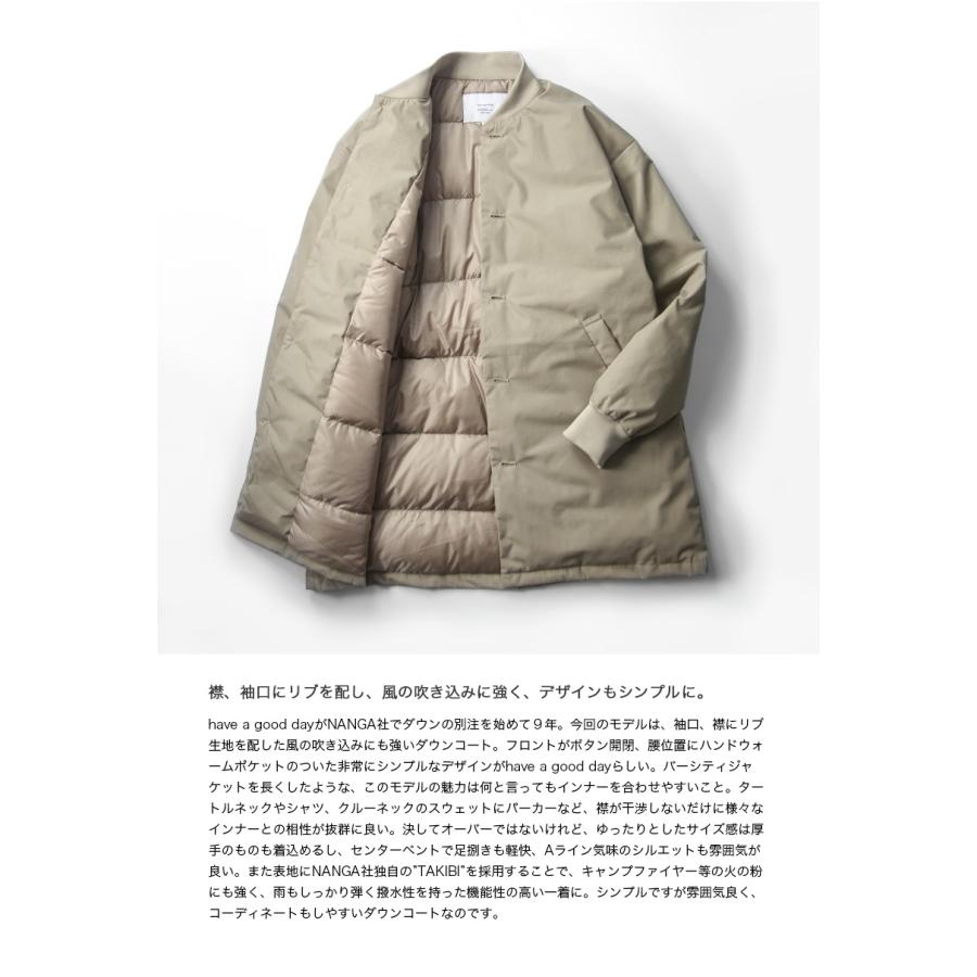 NANGA 【セール価格】 ナンガ ハブアグッドデイ have a good day NANGA 【セール価格】 ナンガ ハブアグッドデイ have a good day