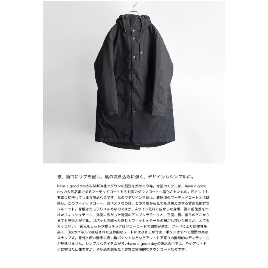 NANGA（ナンガ） 【セール価格】 ハブアグッドデイ have a good day
