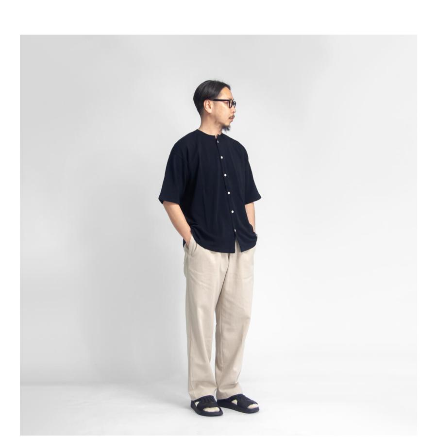 ハブアグッドデイ have a good day 麻綿キャンバス リネンイージーパンツ 日本製 メンズの画像