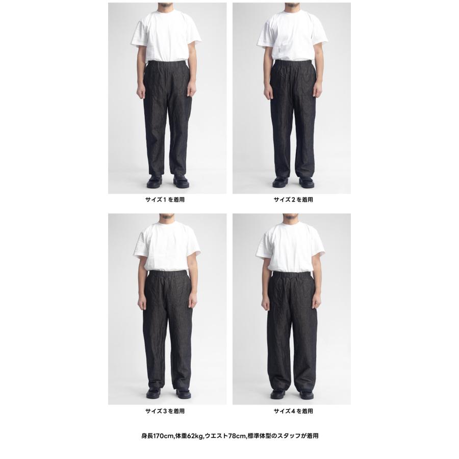 ハブアグッドデイ have a good day 綿麻シャンブレー リラックスパンツ 日本製 メンズの画像