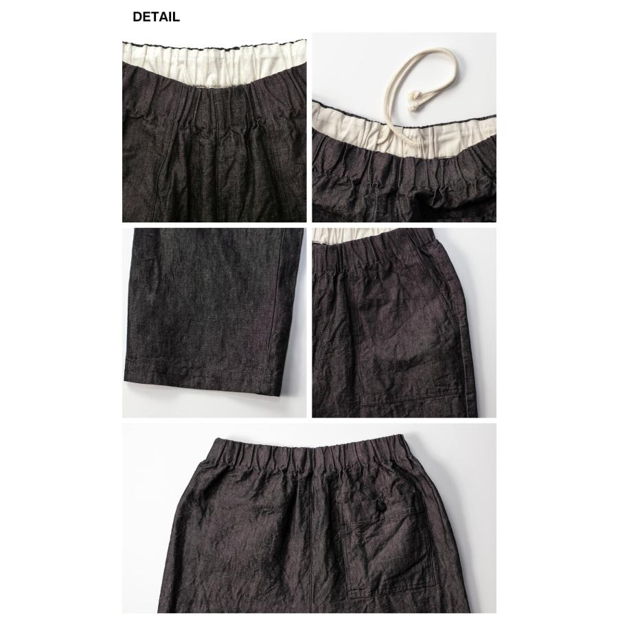 ハブアグッドデイ have a good day 綿麻シャンブレー リラックスパンツ 日本製 メンズの画像