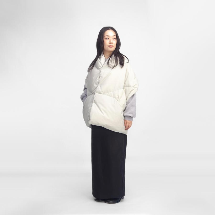 NANGA（ナンガ） ダウン ポンチョマフラー DOWN レディース : MARC