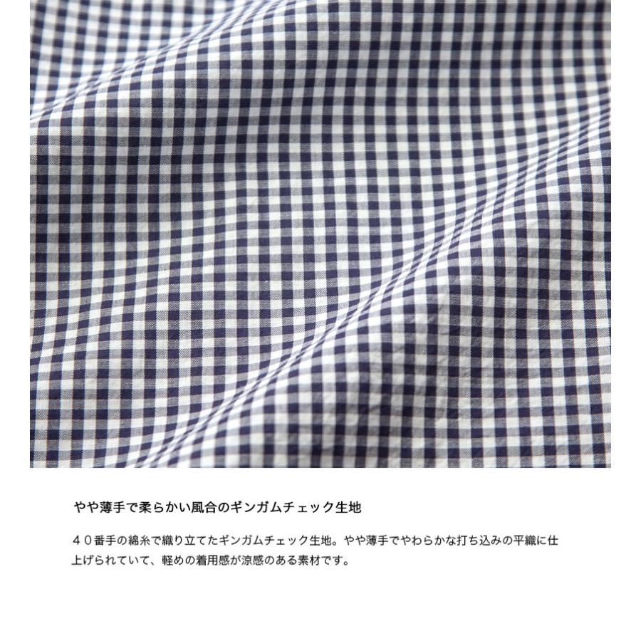 NANGA（ナンガ） ギンガムチェック キャンプシャツ メンズ : MARC
