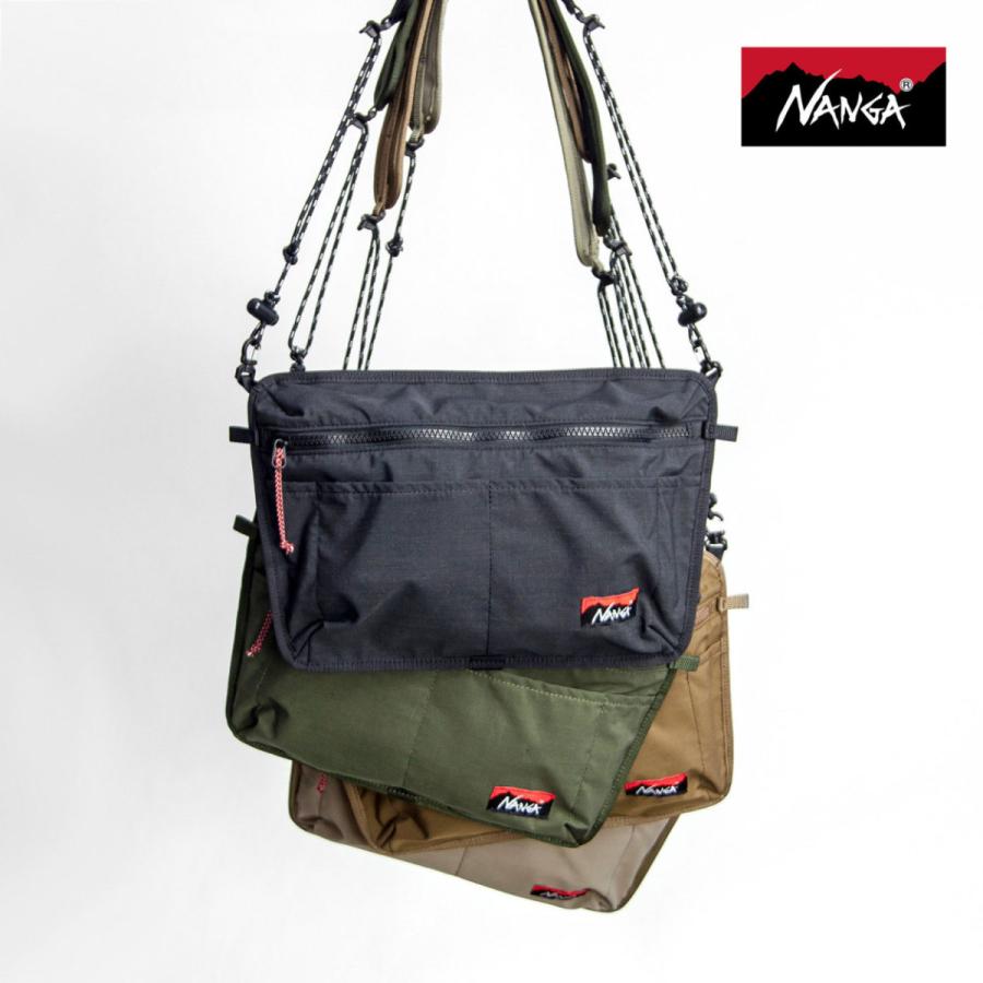 ナンガ　タキビサコッシュ　新品 NANGA（ナンガ） タキビ サコッシュ ショルダーバッグ 日本製 メンズ