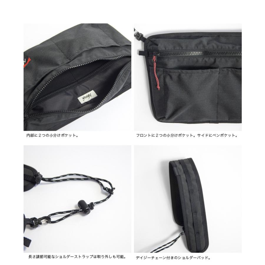 NANGA（ナンガ） タキビ サコッシュ ショルダーバッグ 日本製 メンズ