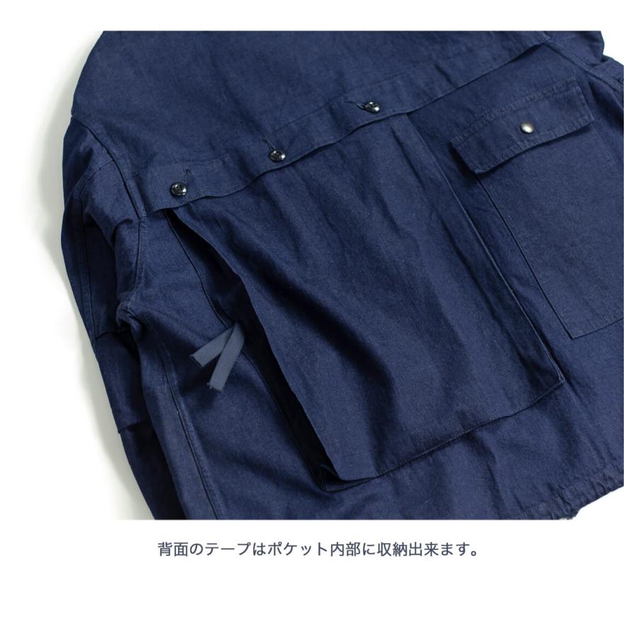モブタリア MOBTARIA フィールドジャケット M72 デニム 日本製