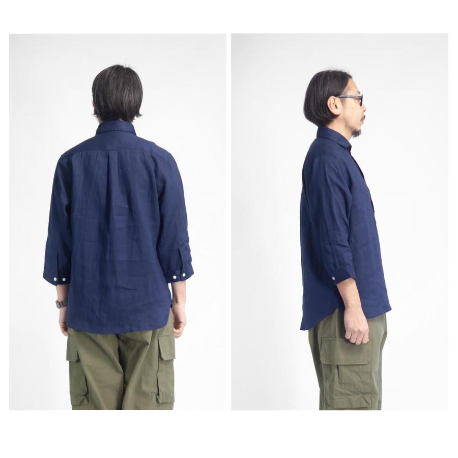 CITYSHOP　シティショップ　リネンコットンバイオウォッシュプルオーバー CITYSHOP リネンコットンバイオウォッシュプルオーバー
