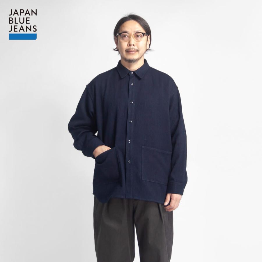 JAPAN BLUE JEANS（ジャパンブルージーンズ） インディゴ刺し子 シャツ