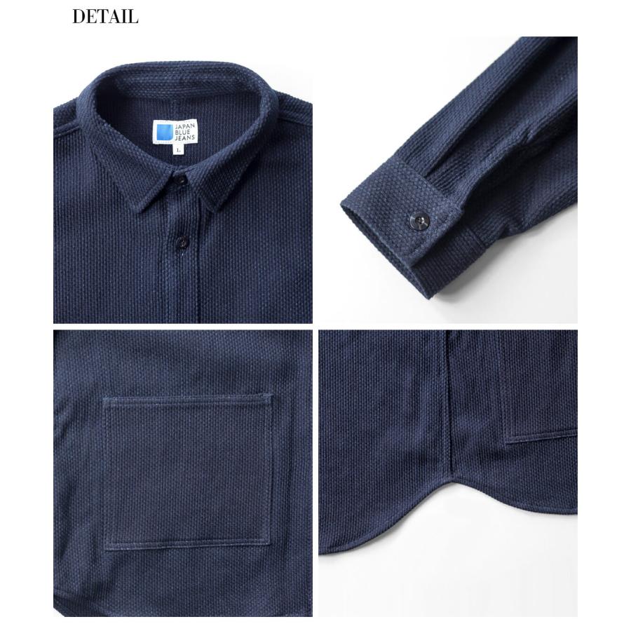 JAPAN BLUE JEANS（ジャパンブルージーンズ） インディゴ刺し子 シャツ