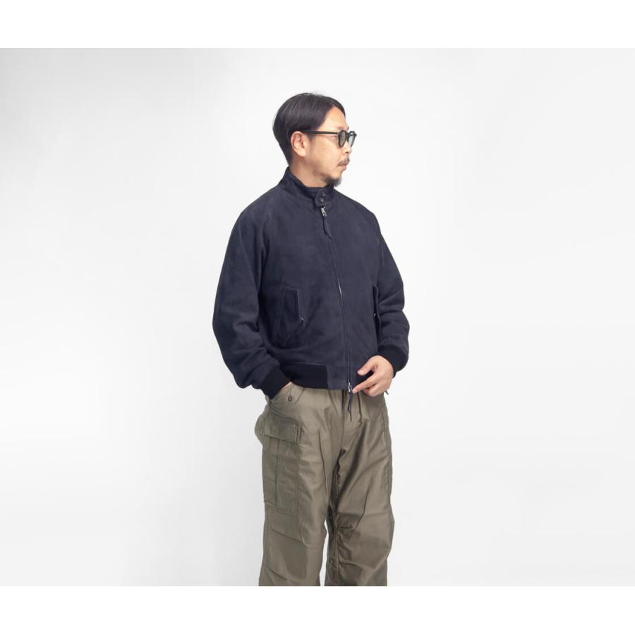 ハリス Harriss ゴートスエード G9 レザー 本革 メンズの画像