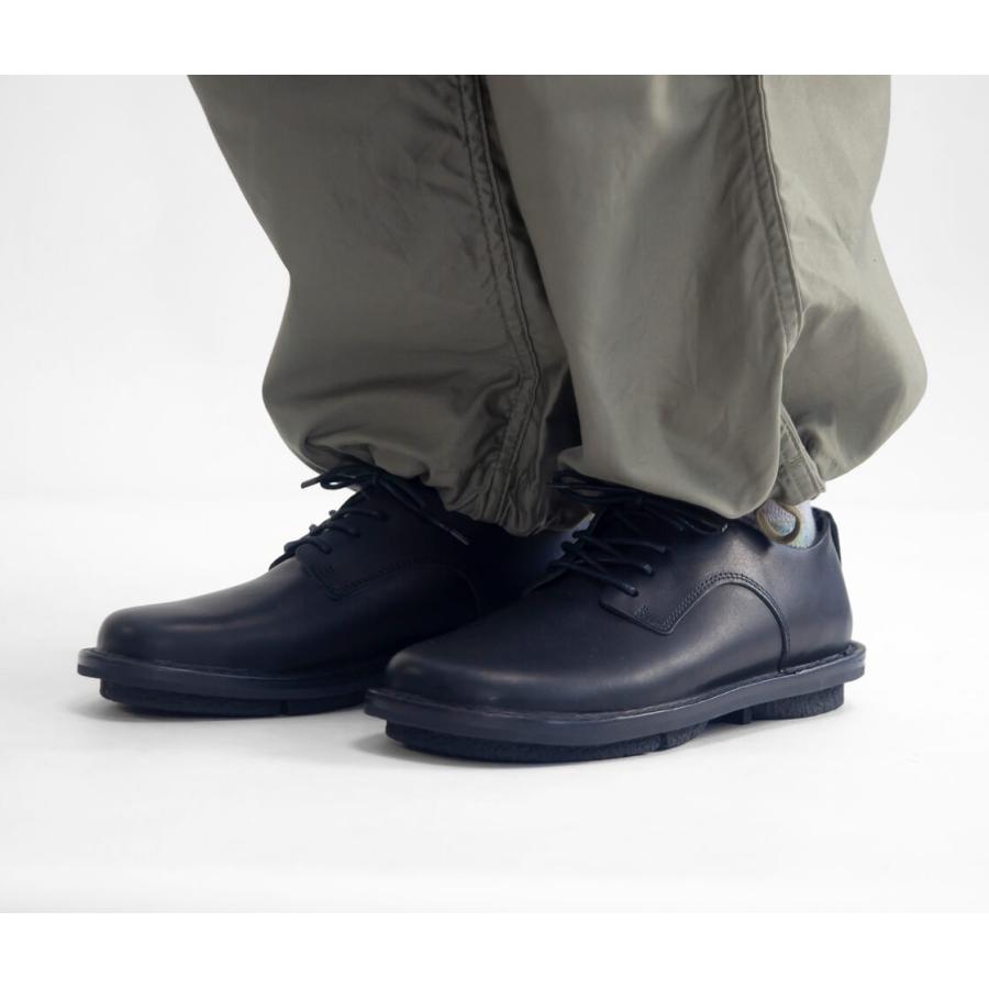トリッペン trippen ERNIE アーニー 別注 レースアップレザーシューズ メンズの画像